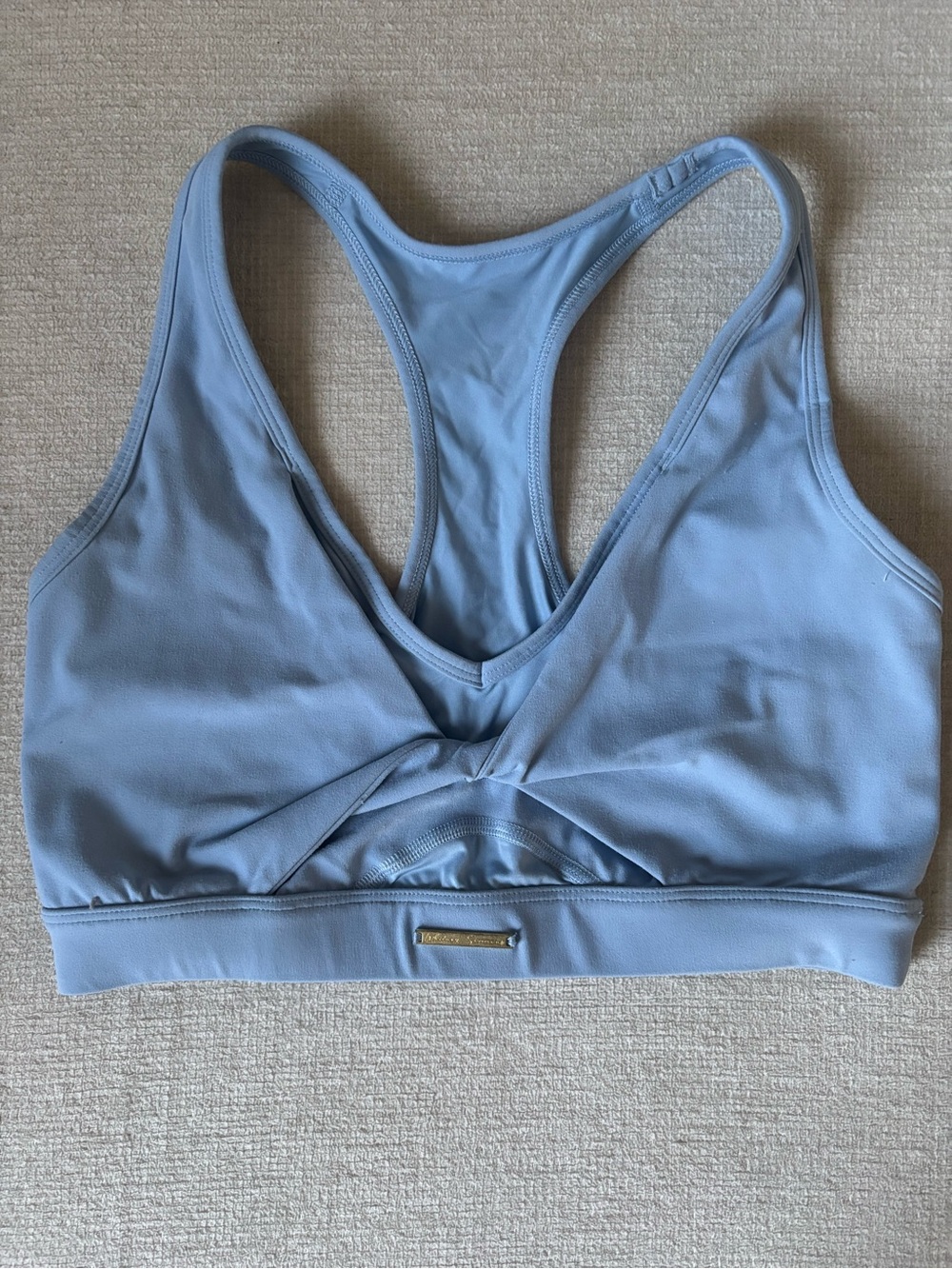 Gymshark X Whitney Blue Racerback Sports Bra
